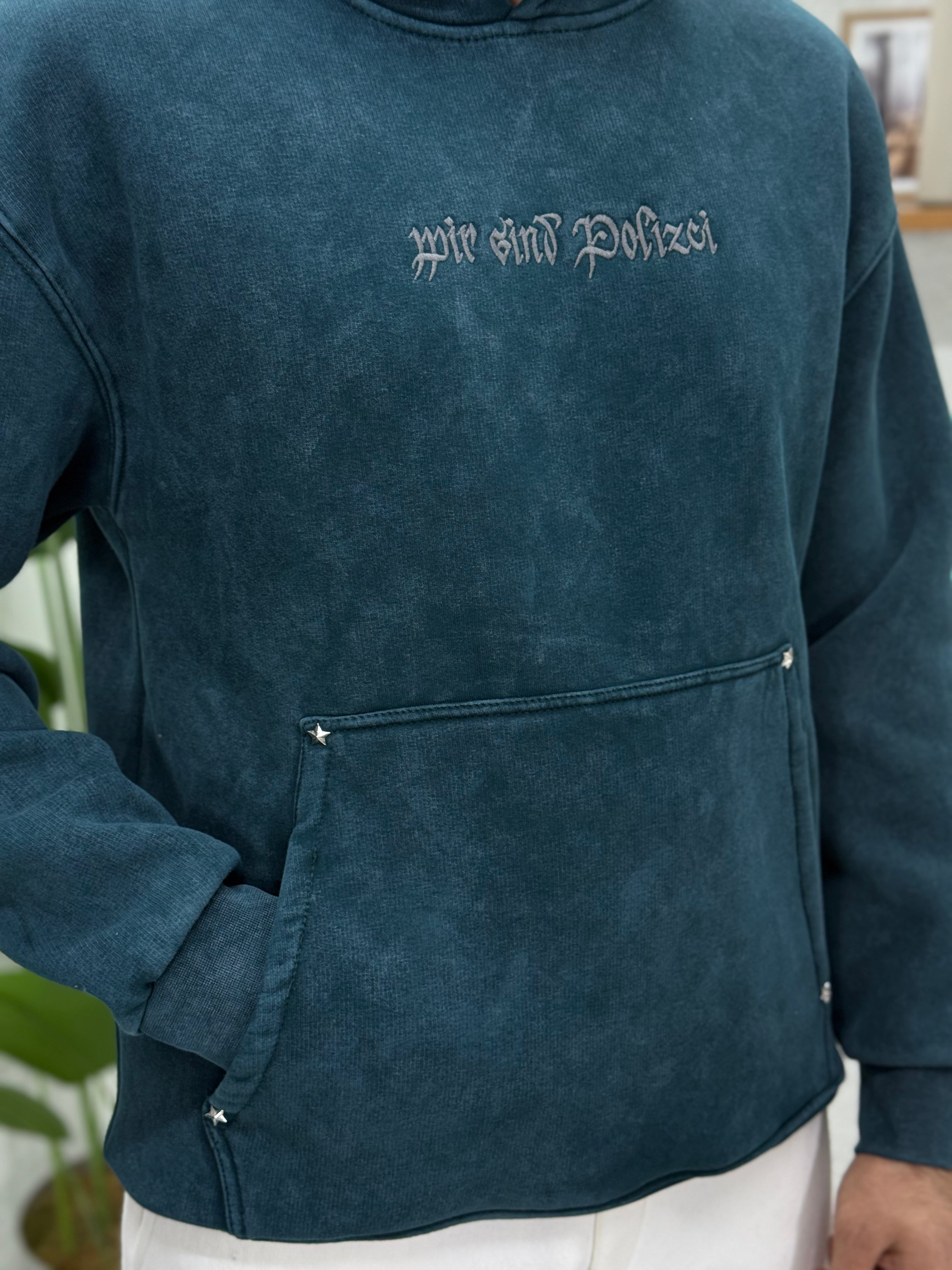 Ön arka nakış baskısı yıkamalı %100 pamuk Sweet tişört