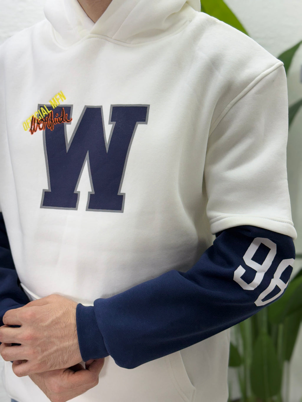 Baskılı ve kolludan tasarımlı Sweet tişört kalıp yarım Oversize