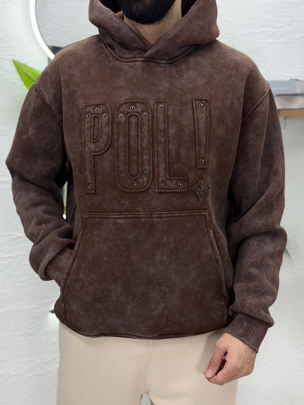 Önden kumaşı kendisinden baskılı %100 pamuk yıkamalık Sweet tişört