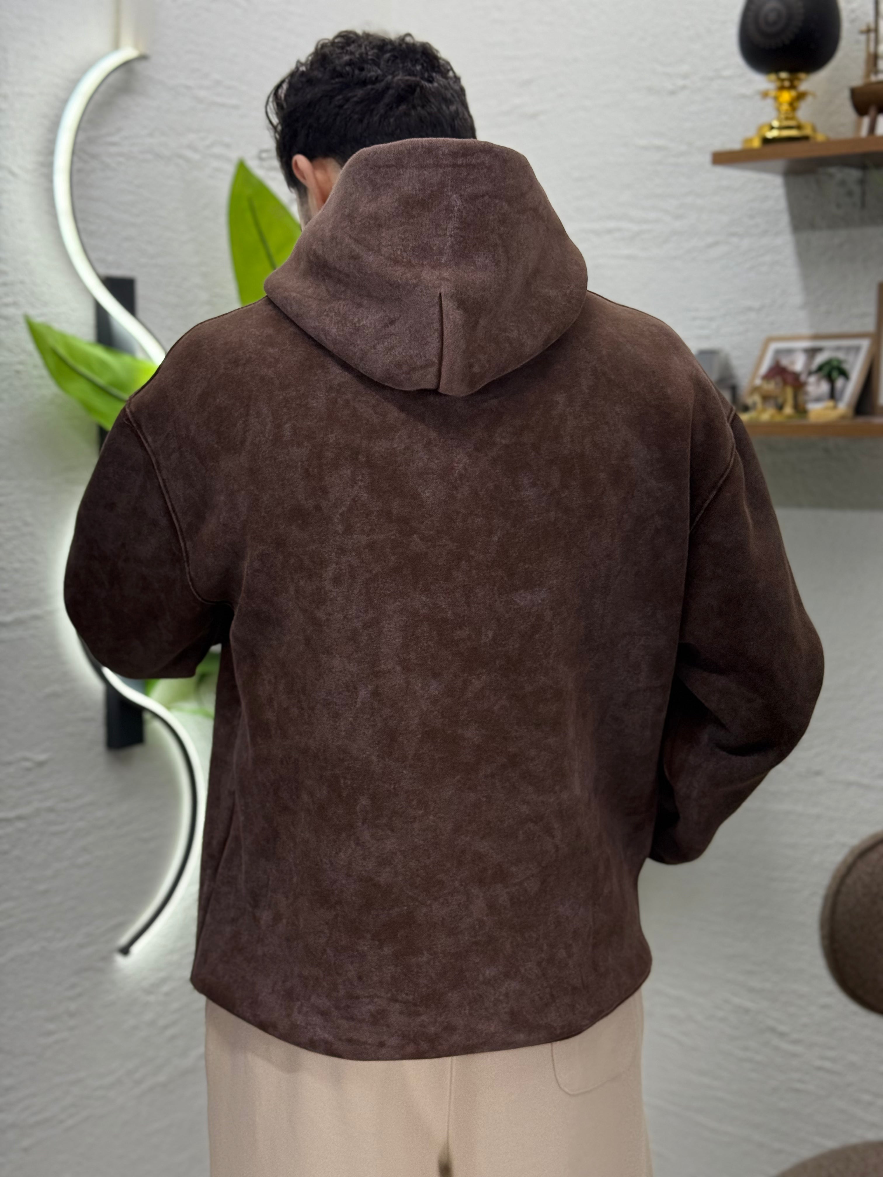 Önden kumaşı kendisinden baskılı %100 pamuk yıkamalık Sweet tişört