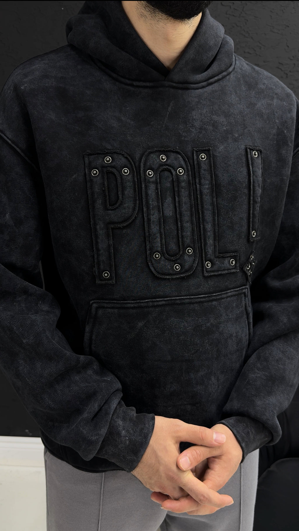 Önden kumaşı kendisinden baskılı %100 pamuk yıkamalık Sweet tişört