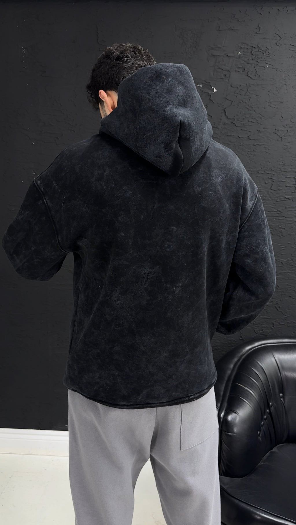 Önden kumaşı kendisinden baskılı %100 pamuk yıkamalık Sweet tişört