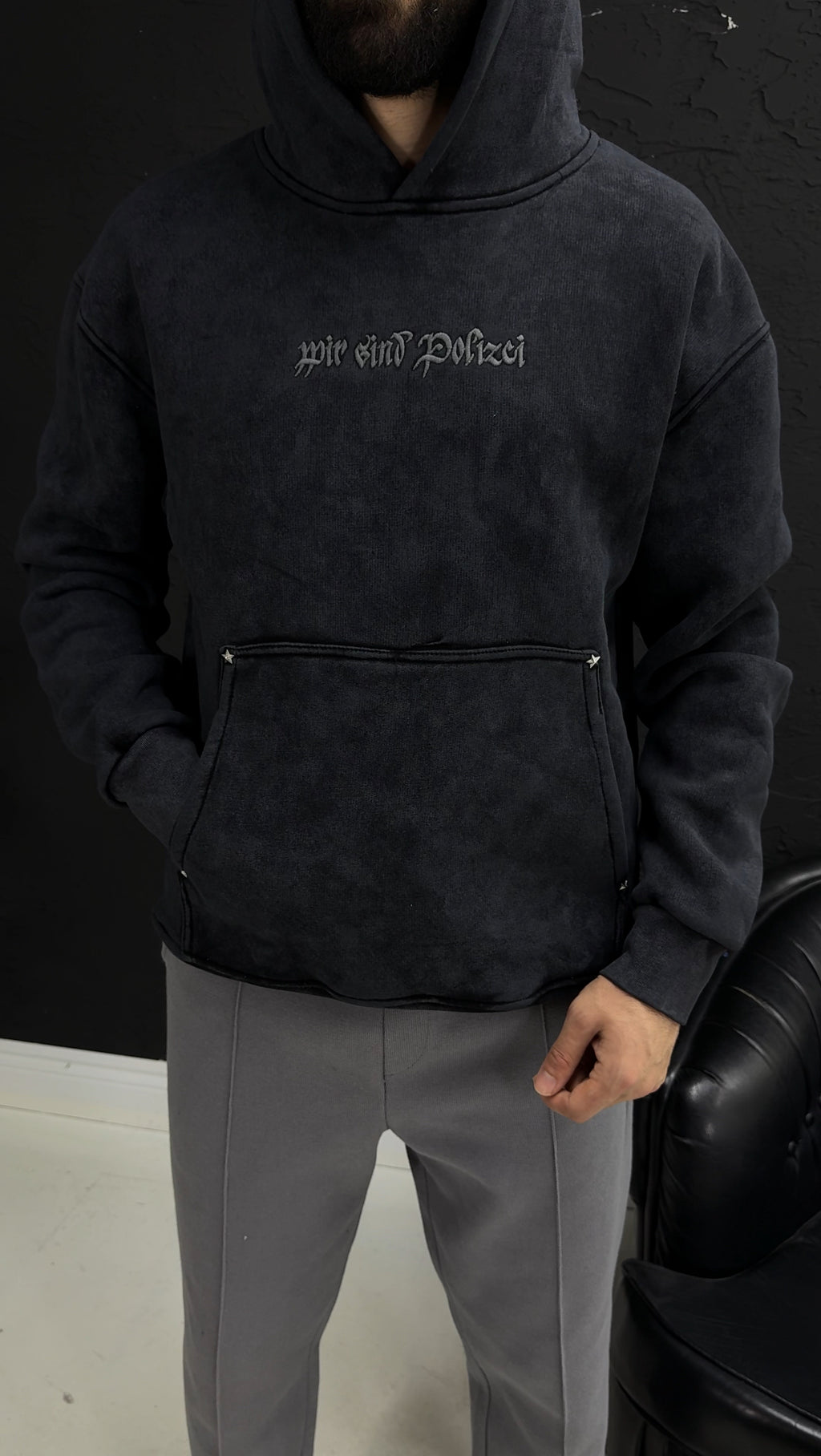 Ön arka nakış baskısı yıkamalı %100 pamuk Sweet tişört