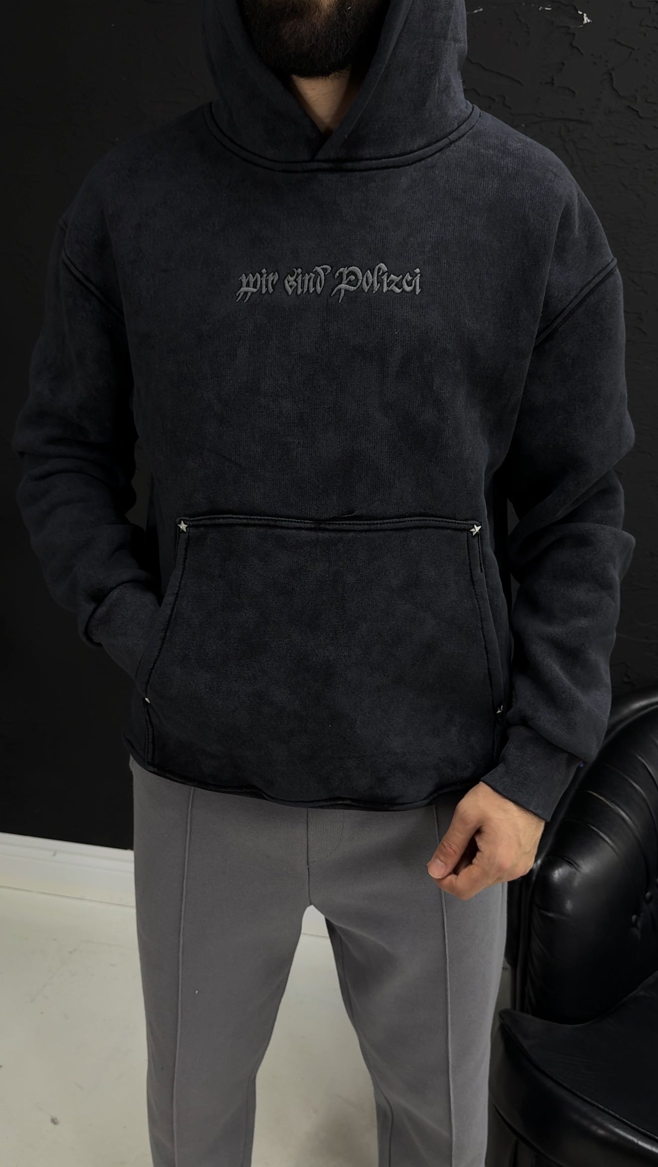 Ön arka nakış baskısı yıkamalı %100 pamuk Sweet tişört