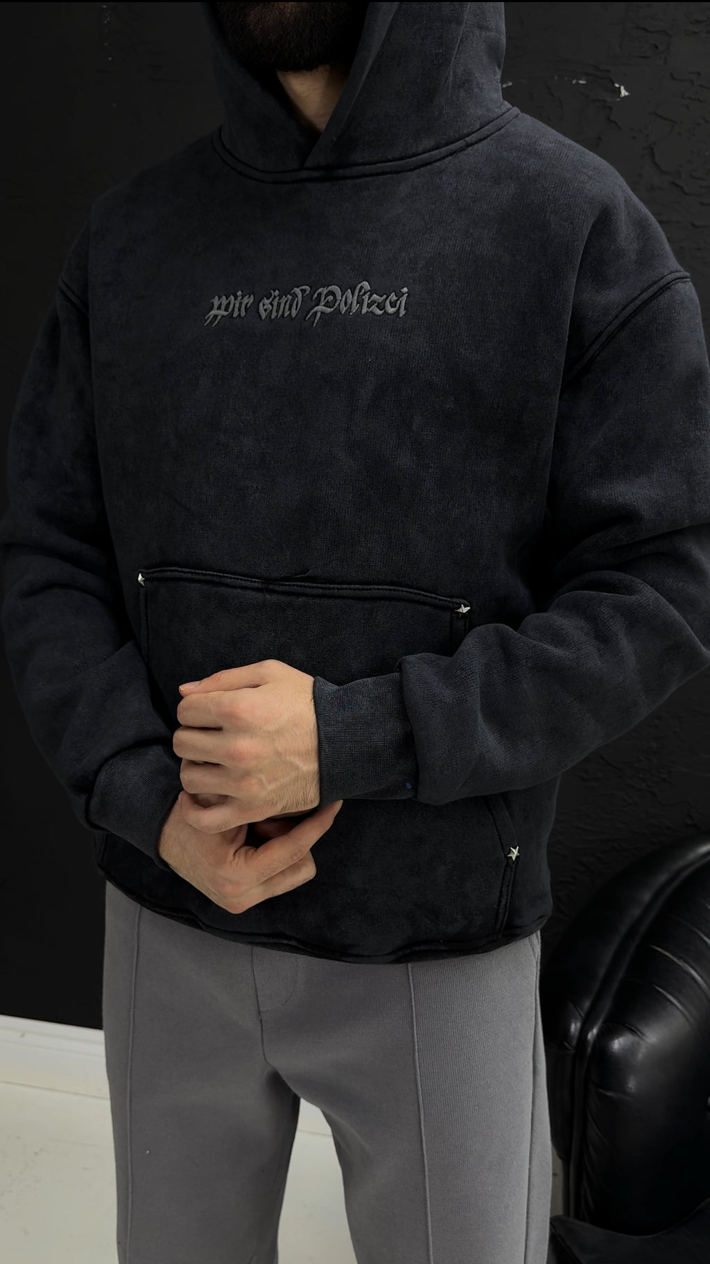 Ön arka nakış baskısı yıkamalı %100 pamuk Sweet tişört