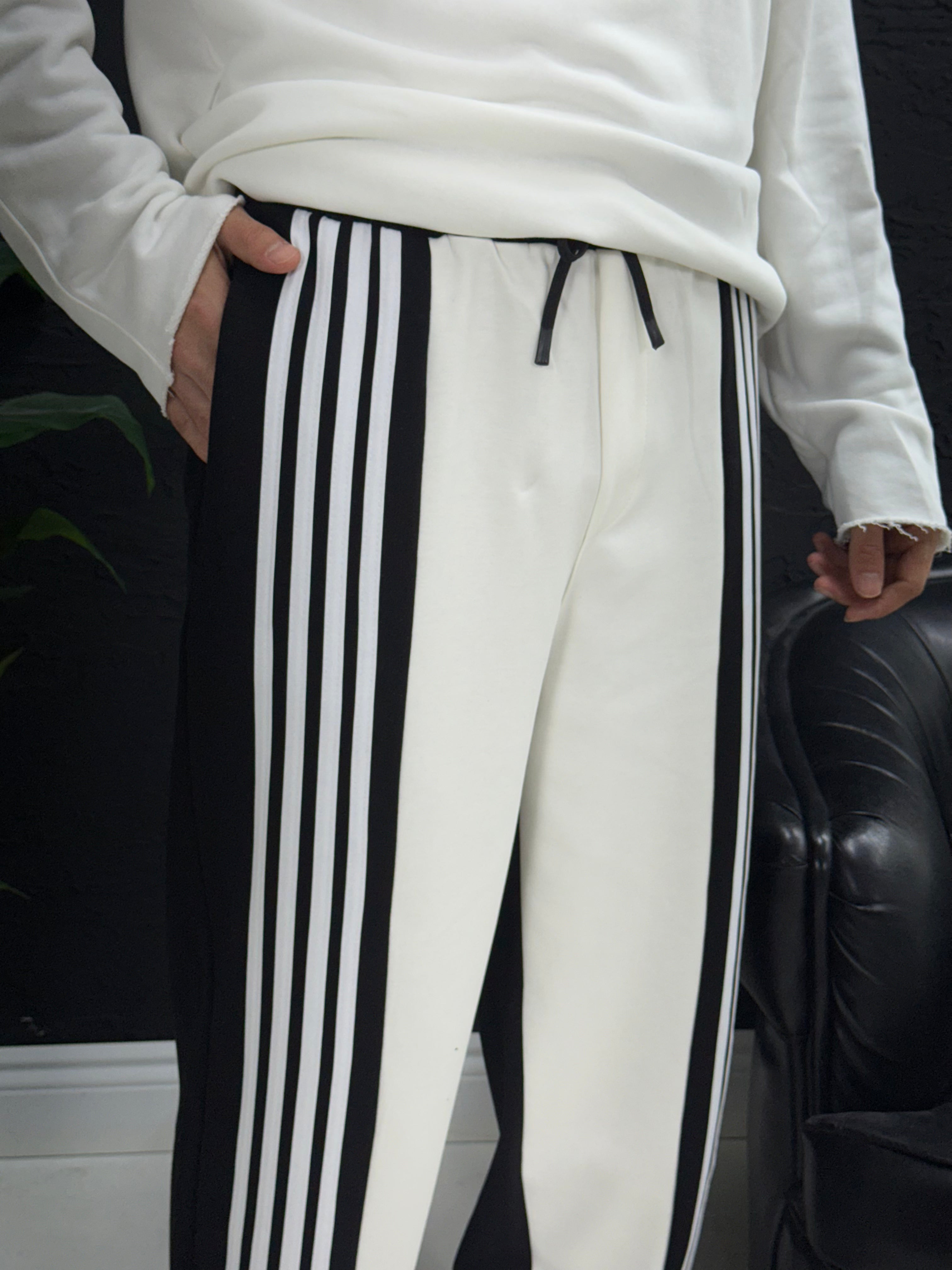 Durup tasarım iki iplik %100 pamuk eşofman pantolon