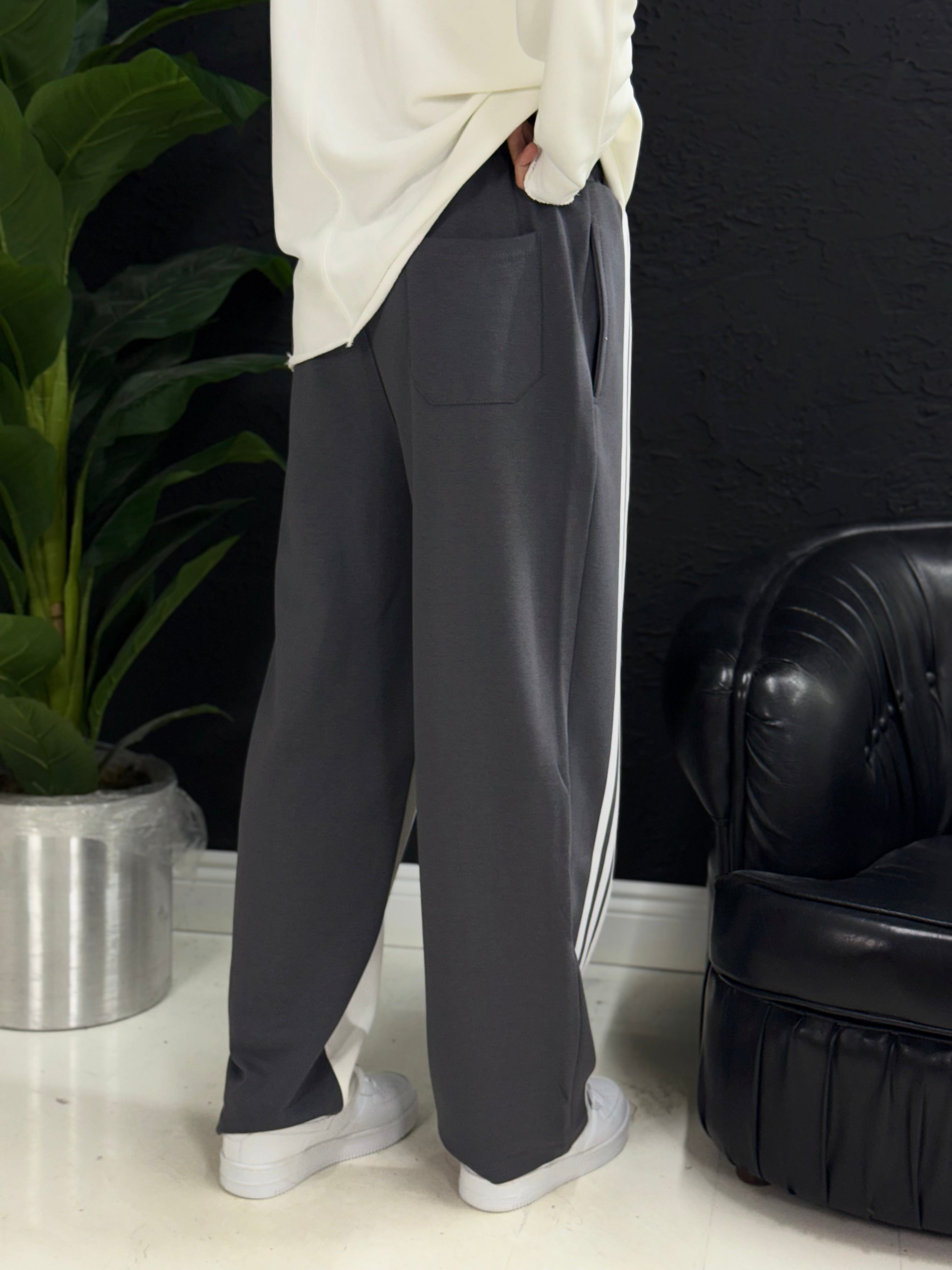 Durup tasarım iki iplik %100 pamuk eşofman pantolon