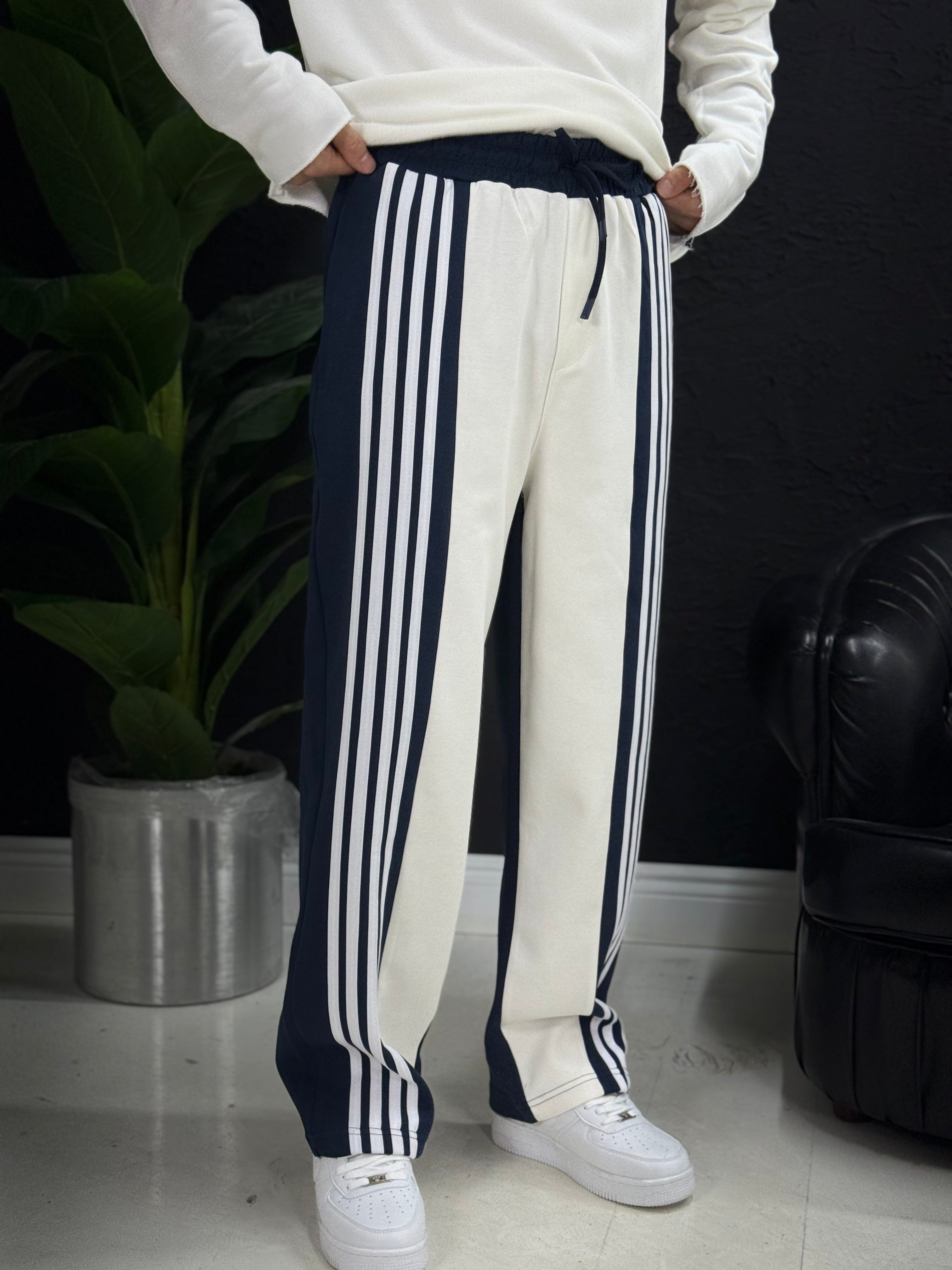 Durup tasarım iki iplik %100 pamuk eşofman pantolon