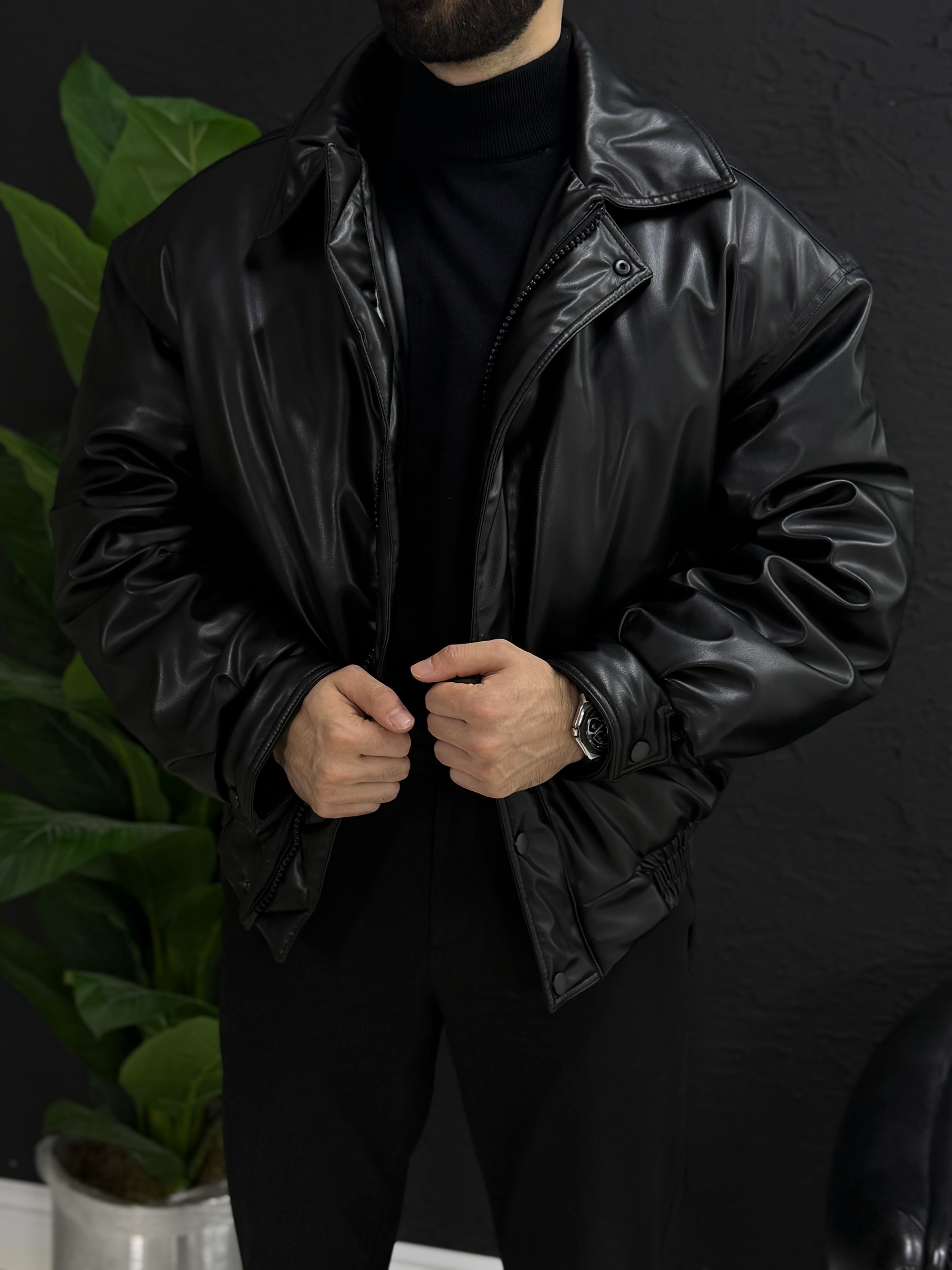 Deri mont içi tamamen kapitone astar kalıbı Oversize