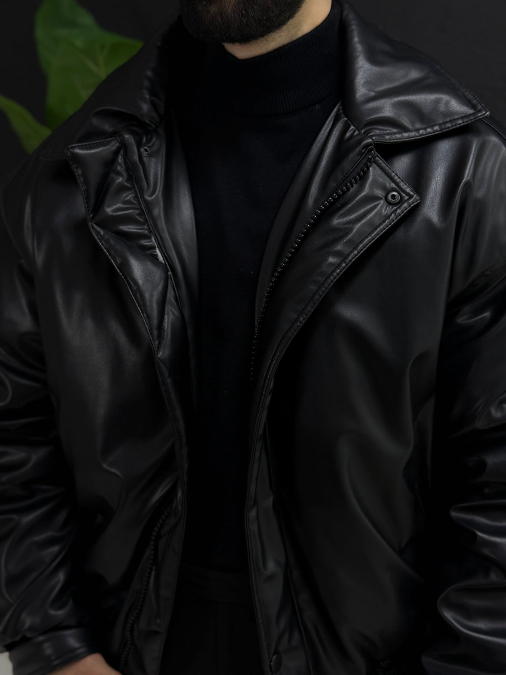 Deri mont içi tamamen kapitone astar kalıbı Oversize