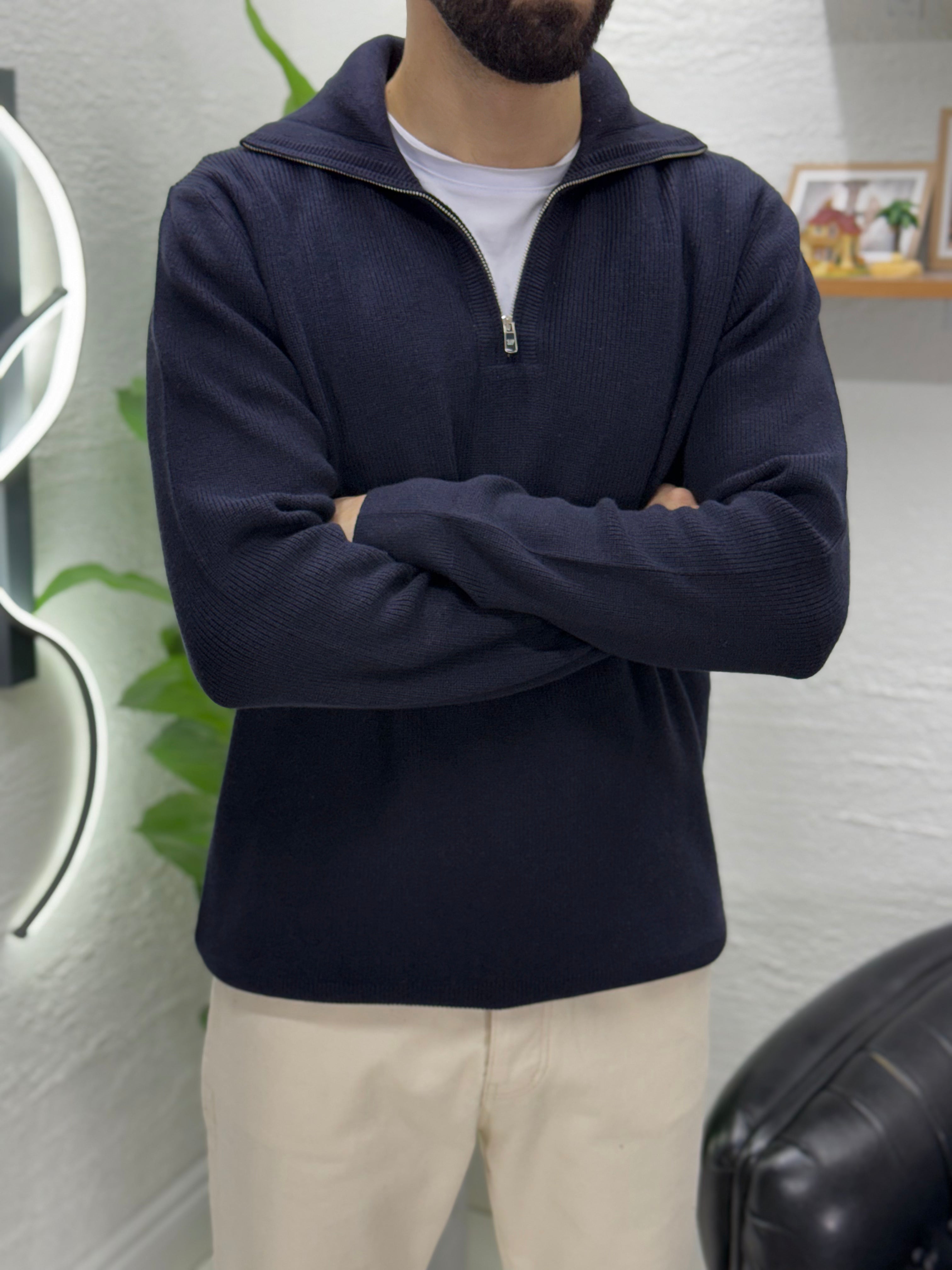 Sade geniş polo  yaka tişört kalıbı standart