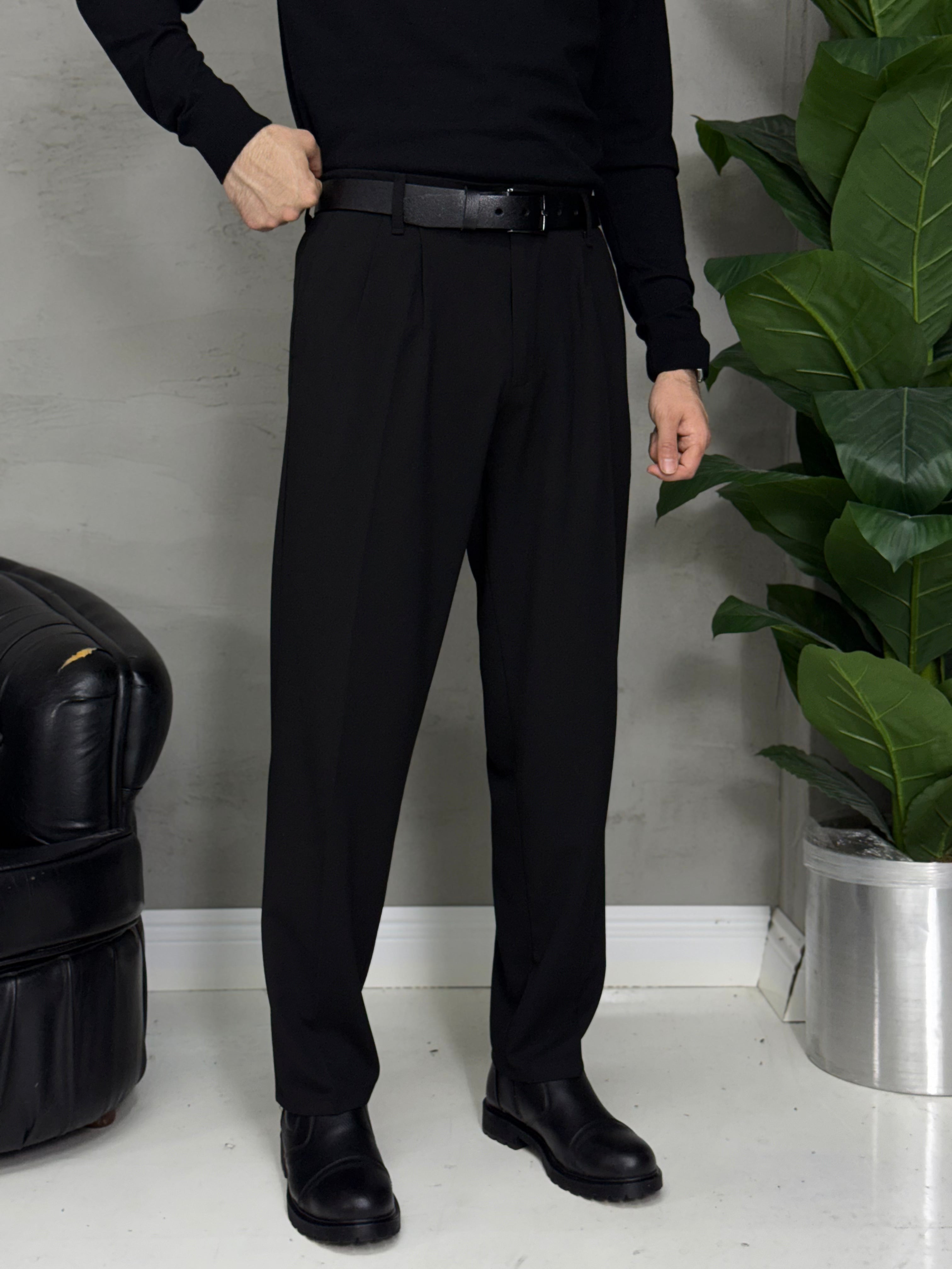 yan cepli Mevsimlik Buggy kumaş pantolon pile detayı