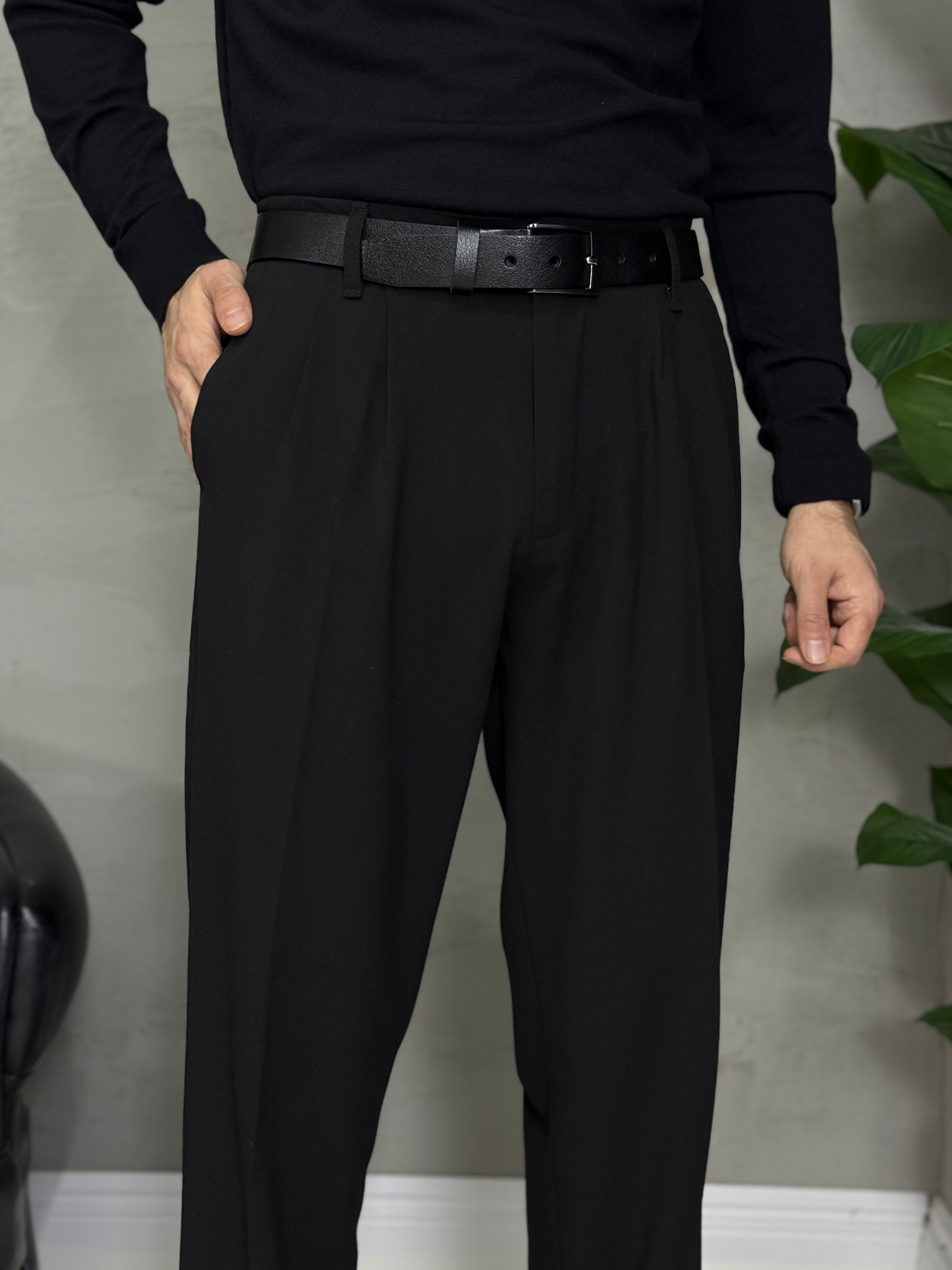 yan cepli Mevsimlik Buggy kumaş pantolon pile detayı